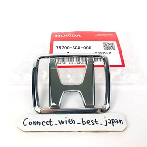 HONDA Original Front Hood Rear Tailgate Badge Emblem 88 - 91 CIVIC CRX OEM NEU - Bild 1 von 10