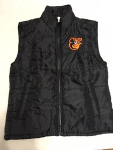 Baltimore Orioles Chaleco Chaqueta Nylon Cremallera Completa Negro MLB Béisbol - Para hombres Mediano - Imagen 1 de 9