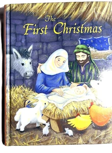 The First Christmas Hardcover Illustrated Childrens Book Low Price 1st Edition - Picture 1 of 5