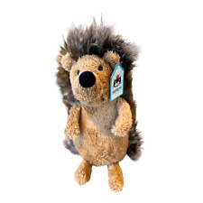 Jellycat Medium 12" Bashful Spike Hedgehog Brown Stuffed Animal Plush Toy New
