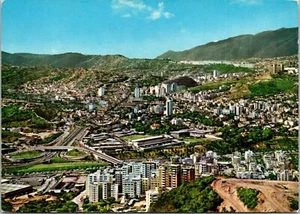 Postcard Venezuela Caracas Panoramic Aerial View - Picture 1 of 2