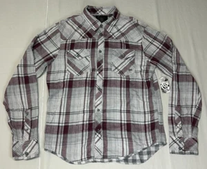 F.O.X. Lässiges Langarmhemd Erwachsene Herren Größe Large Knopfleiste - Bild 1 von 10