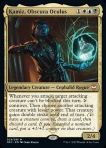 [4x] Kamiz, Obscura Oculus - Foil Near Mint, English New Capenna Commander MTG M - Picture 1 of 1