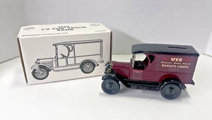 Vtg 1991 UTZ Hanover Brand Potato Chips ERTL 1923 1/2 Ton Truck Bank Lock Keys - Picture 1 of 12