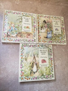 Three Pop-Up Books: the Tale of Benjamin Bunny/Peter Rabbit/Tom Kitten - Picture 1 of 4