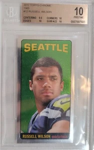2012 Topps Chrome - Russell Wilson #12 BGS 10 GEM-MINT/PRISTINE - Picture 1 of 2