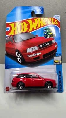 Juego de pegatinas de fábrica selladas Hot Wheels '94 AUDI AVANT R52 2024 coche rojo Foto 1 de 2