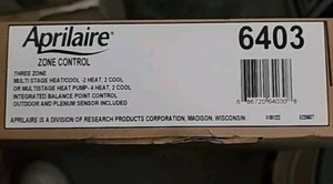 Aprilaire 6403 3-Zone Cntrl Pnl - Picture 1 of 1
