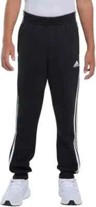 Boy's Adidas Black Joggers Pants Size Large 14/16 - Picture 1 of 4