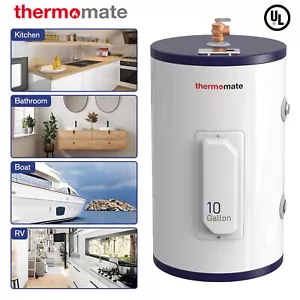 Thermomate Electric Water Heater System 10 Gal Tank Storage Whole House RV Boat  - Picture 1 of 8