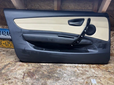 BMW 135i 128i E88 2008 2009 2010 2011 2012 2013 panel de moldura de puerta del conductor izquierdo Foto 1 de 4
