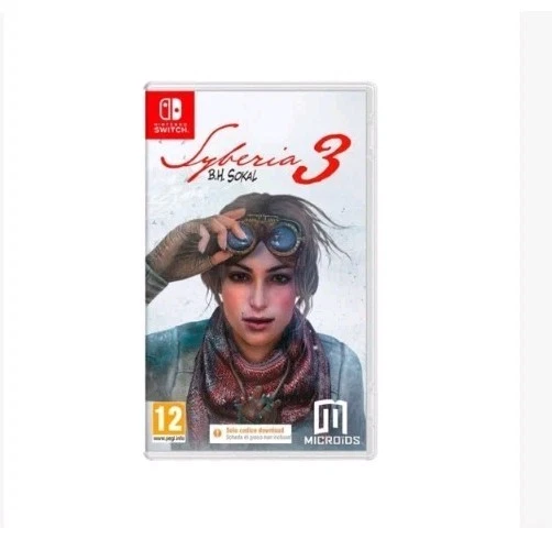 NINTENDO SWITCH : SYBERIA 3 - Nuovo, ITALIANO ! Codice per il Download ! CIAB - Immagine 1 di 1