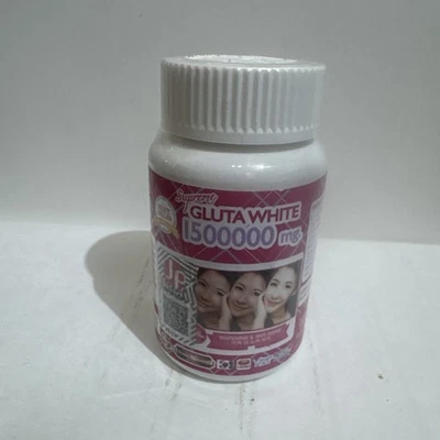 1 botella de gel blanqueador Supreme Gluta White 1500000 mg 30 piezas Foto 1 de 3
