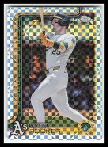 2025 Topps Chrome X-fractors #54 Brent Rooker - Picture 1 of 2