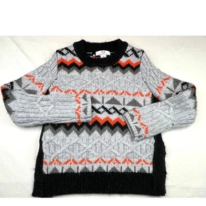 Magaschoni Pullover Damen Extra Small Grau Schwarz Weich Leise Luxus Freizeit - Bild 1 von 9