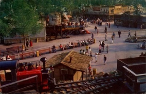 Buena Park,CA Calico Square Knotts Berry Farm,Train Orange County California - Picture 1 of 2