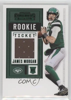 2020 Panini Contenders Rookie Ticket Swatches James Morgan #RTS-JMO RC - Image 1 of 2