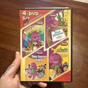 Barney 4 Disc Set Vorschulfavoriten (DVD, 2010) Vollbild - Bild 1 von 4