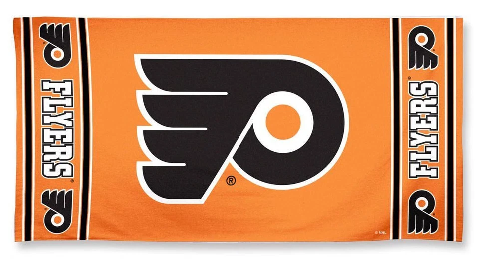 Philadelphia Flyers Towel 30x60 Beach Style - Special Order - Image 1 of 1