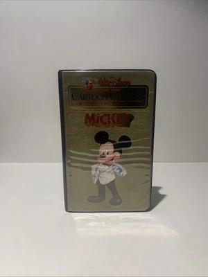 LIMITED GOLD EDITION Mickey mouse VHS video WALT DISNEY animation Steamboat - Image 1 of 4