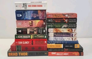 Assorted Books Lot Of 18 On War Military Fantasy Medieval Battles Action - Picture 1 of 8