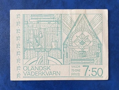 Sweden 1972 Ölana Island Windmills Booklet Pane 10 Stamps Europe MNH  - Image 1 of 3
