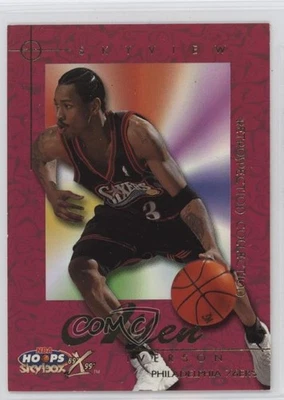 1999-00 Skybox NBA Hoops Decade Retrospection Collection Allen Iverson #3RC HOF - Image 1 of 2
