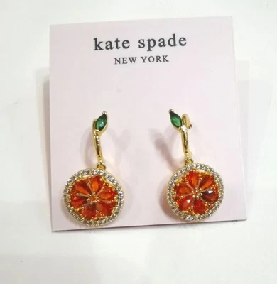 Pendientes colgantes Kate Spade New York con estrás de fruta de uva Foto 1 de 3