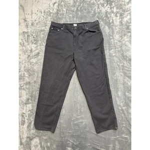 Calvin Klein Jeans Straight Jeans Men's Size 40x32 Black Denim - Picture 1 of 6