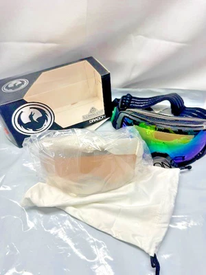 Dragon Rogue   Snow Goggle-SPLIT GREEN-Snowboard Goggle*New-Box Damage - Image 1 of 4
