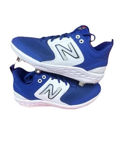 New Balance Fresh Foam X 3000 v6 L3000TB6 Baseball Metal Cleats Mens 8 Blue - Picture 1 of 5
