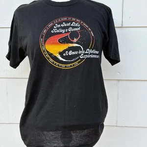 Rare Vintage I’m Just Like Halley’s Comet '85 T Shirt Astrology Lrg Single Stitch - Bild 1 von 8