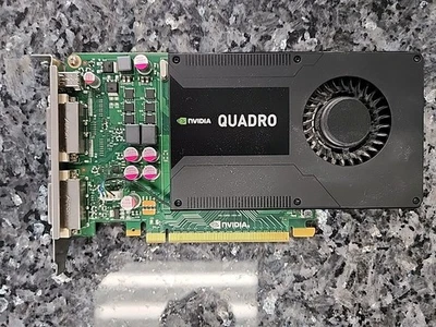 PNY Nvidia Quadro K2000D 2GB VCQK2000D-T  * TESTED * - Image 1 of 4