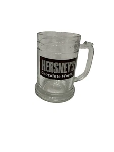 hersheys chocolate world Glas Klar Becher Tasse - Bild 1 von 5
