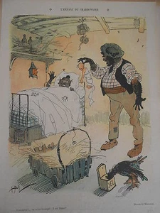 Caricature 1906 - Lenfant du Charbonnier - Picture 1 of 1
