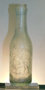 ANTIQUE W.H.T.YARROW HUGHENDEN "RARE" 5 Oz CROWN SEAL LEMONADE OLD BOTTLE 1910's - Picture 1 of 10