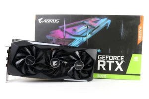 GPU Gigabyte GeForce RTX 3070 8 GB Aorus Master con caja | 1 año de garantía, ¡envío rápido! - Imagen 1 de 7