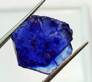Natural Sapphire Untreated Unheated African Blue Raw Rough Loose Gemstone H10 - Picture 1 of 14