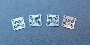 Z Scale Side View Mirrors Kit for Trucks by Showcase Miniatures (4009) - Picture 1 of 4