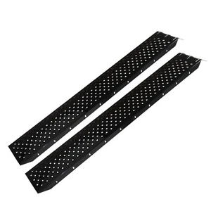 Auffahrrampe Verladerampe Motorradrampe 2x 160 cm Traglast 400 kg Stahl schwarz - Bild 1 von 10