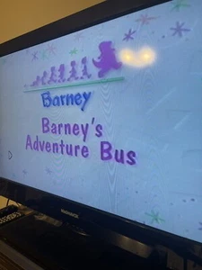 VHS Barney’s Rhyme Time Rhythm (Purple Clamshell Case) Mother Goose WORKS (MS) - Picture 1 of 5