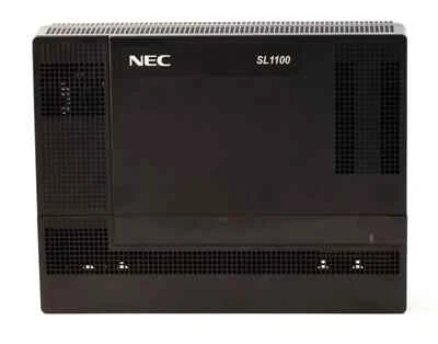 NEC SL1100 Main KSU (Hybrid Digital/VOIP) plus 12 digital 24TXH-B phones - Image 1 of 3