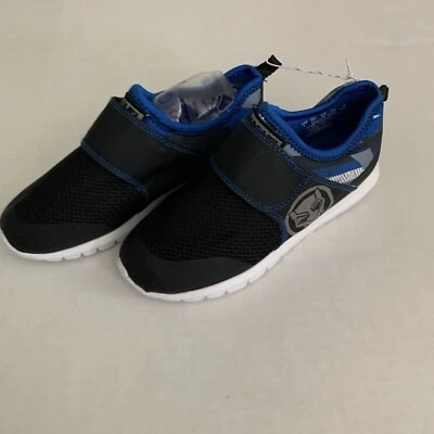 NWT Disney Store Black Panther Slip On Shoes Sneakers Youth Size 1 - Image 1 of 4