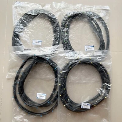 1977-1980 Mazda 323 GLC GL rwd 4 door model weatherstrip seal GE MR90 77-80 FA - Image 1 of 2