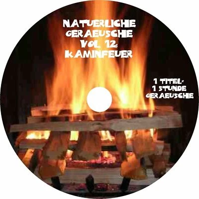 Natürliche Geräusche 12 KAMINFEUER Natur Kamin Feuer Entspannung Entspannen CD - Bild 1 von 4
