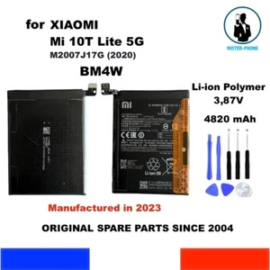 ORIGINAL BATTERIJ XIAOMI Mi 10T LITE 5G M2007J17G BM4W BM 4W 4820mAh 3,87V OEM - Photo 1/10