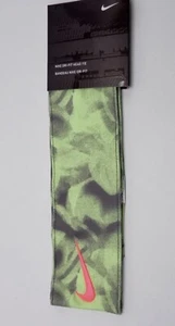 Nike Dri-Fit Head Tie 2.0 Adult Lime/Bright Crimson/Grey - Picture 1 of 3
