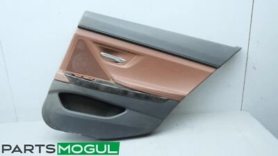 2012-2018 BMW 650i F06 RIGHT PASSENGER REAR INTERIOR DOOR PANEL BEIGE OEM - Image 1 of 4