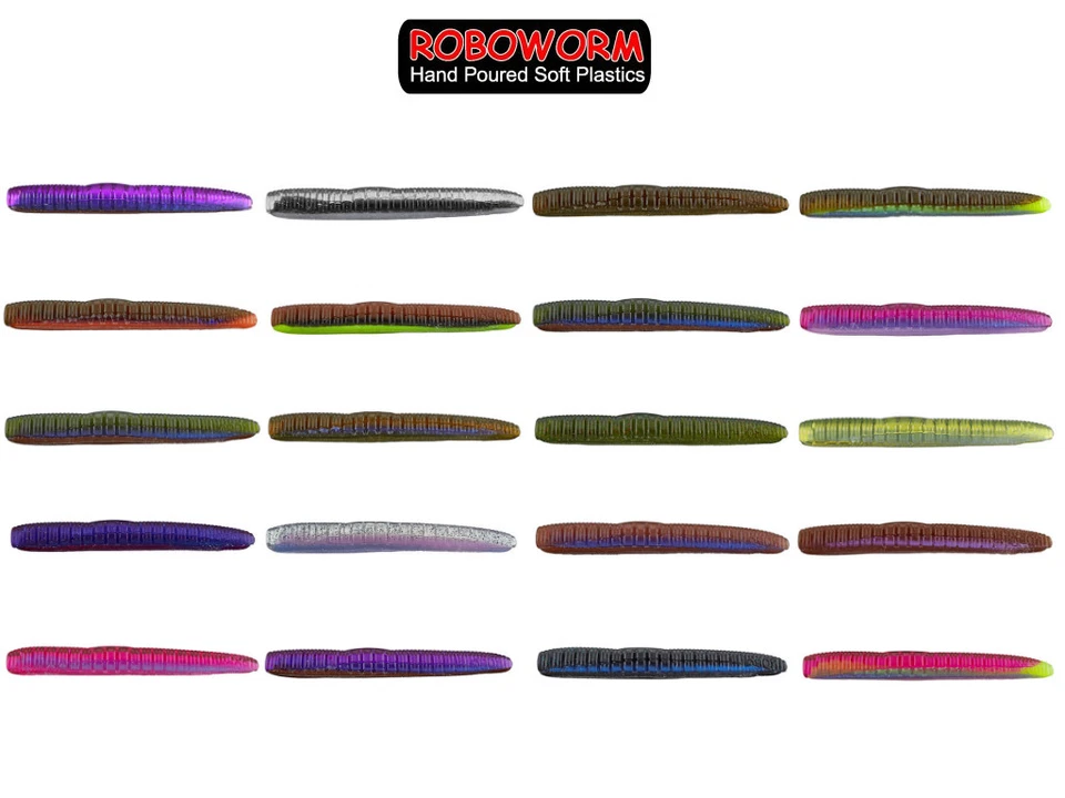 Roboworm NED Worm 3 Inch **CHOOSE COLOR** - Image 1 of 1