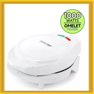 Better Chef IM-475W 1000 Watts Modern Non-Stick Electric Omelette Maker in White - Picture 1 of 4
